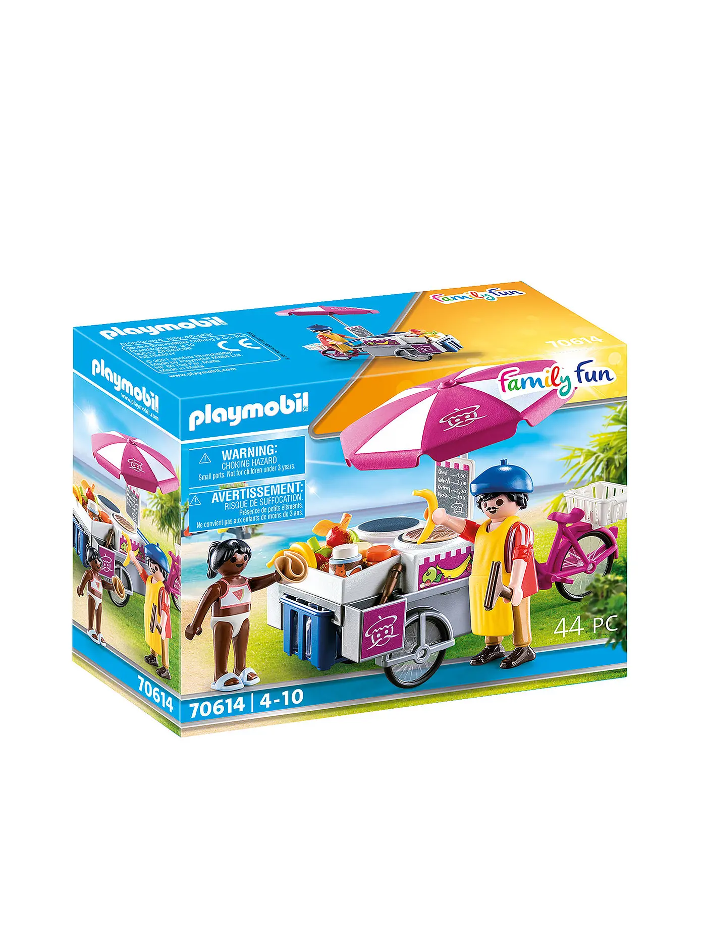 PLAYMOBIL | Tropischer Aqua Park - Mobiler Crêpes-Verkauf 70614 | 